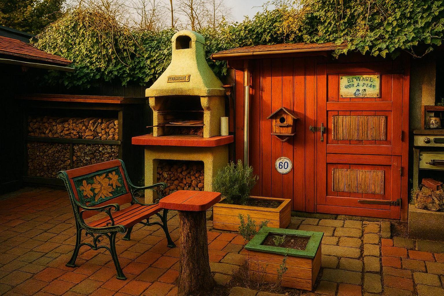 Casa de férias Gesamtes Haus Mit Garten - 100% Privatsphaere *